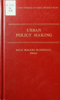 Urban Policy Making