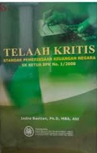 Telaah Kritis Standar Pemeriksaan Keuangan Negara SK Ketua BPK No. 1/2008