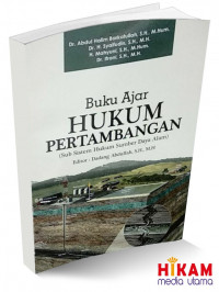 Buku Ajar Hukum Pertambangan