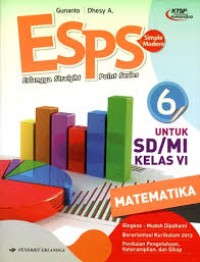 ESPS : MATEMATIKA SD/MI KELAS 6