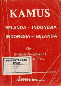 Kamus Belanda-Indonesia Indonesia-Belanda