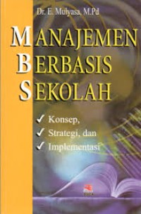 MANAJEMEN BERBASIS SEKOLAH