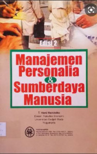 Manajemen Personalia Dan Sumberdaya Manusia