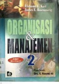 ORGANISASI DAN MANAJEMEN JILID 2