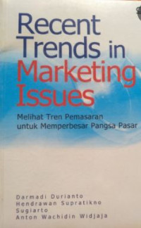 Recent Trends in Marketing Issues