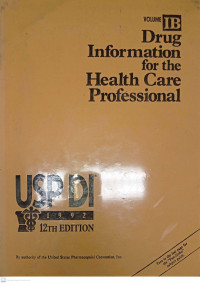 Drug Information for the Health care professional ED. 12