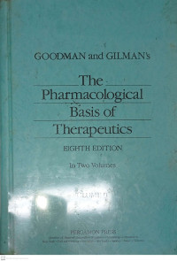 The Pharmacological Basic of  Therapeutics ED.8 VOL. 2