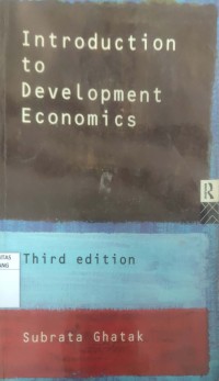 Introduction To Development Economics Third Edition