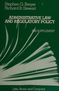 Administrative Law and Regulatory Policy