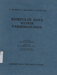 Kumpulan Data Klinik Farmakologik