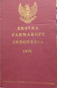 Ekstra Farmakope Indonesia