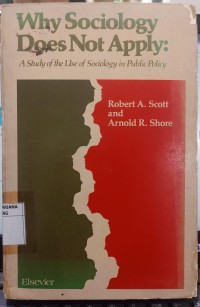 Why Sociology Does Not Apply: A study of the use of sociology in public policy