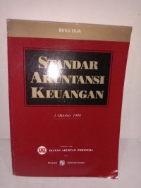 Standar Akuntansi Keuangan Buku 1