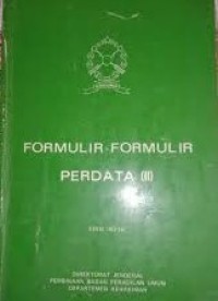 Formulir Formulir Perdata (II)