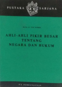 Ahli-ahli Pikir Besar Tentang Negara dan Hukum