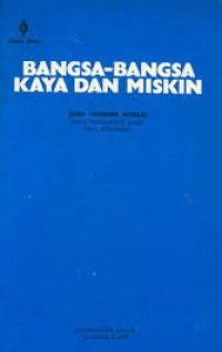 Bangsa Bangsa Kaya Dan Miskin