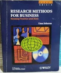 Research Methods For Business Metodologi Penelitian untuk Bisnis Buku 1