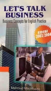 Let's Talk Business Business Concepts For English Practice