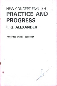 Image of New Concept English Practice And Progress