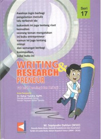 Image of Writing & Research Preneur : Tak Lelah Bermimpi dan Berbagi