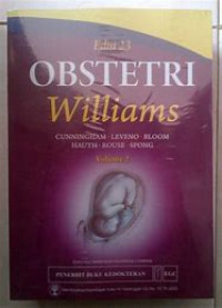 Image of Obstetri Williams Ed. 23 vol. 2