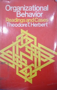 Image of Organizational Behavior : Readings and Cases