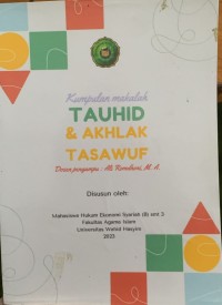 Image of Tauhid & Akhlak Tasawuf