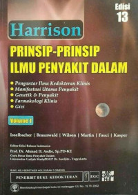 Image of Harrison: Prinsip-Prinsip Ilmu Penyakit Dalam (Ed. 13 Vol. 1)