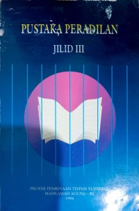 Image of Pustaka Peradilan Jilid 3