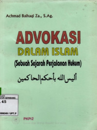 Image of Advokasi Dalam Islam