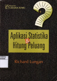 Image of Aplikasi Statistika & Hitungan Peluang
