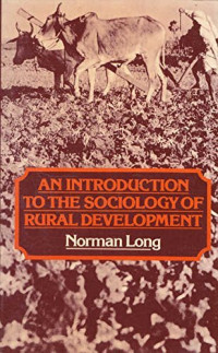 Image of An Introduction To The Sociology Of Rural Development