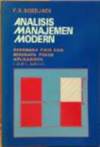 Image of Analisis Manajemen Modern
