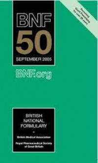 Image of BNF (British National Formulary) 50 September 2005