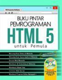 Image of Buku Pintar Pemrograman HTML 5 Untuk Pemula