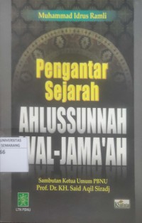 Image of Pengantar Sejarah Ahlussunnah Wal-Jama'ah
