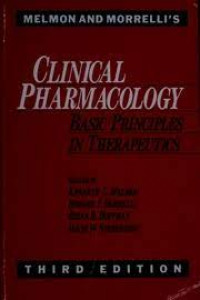 Image of Clinical Pharmacology Basic Principles In Therapeutics