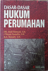 Image of Dasar-Dasar Hukum Perumahan