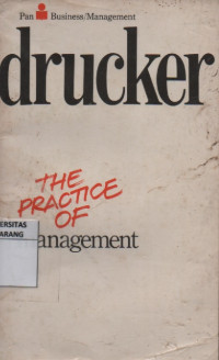 Image of The Practice of Management
