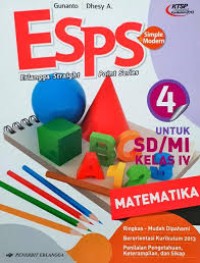 Image of ESPS : Matematika SD/MI Kelas IV