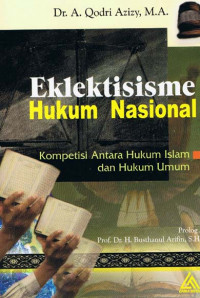 Image of Eklektisisme Hukum Nasional