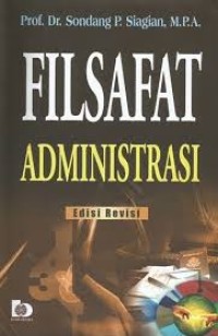 Image of Filsafat Administrasi