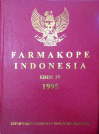 Image of Farmakope Indonesia 1995 edisi 4