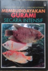 Image of Membudidayakan Gurami Secara Intensif