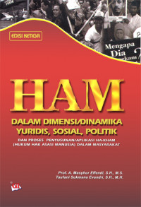 Image of HAM Dalam Dimensi/Dinamika Yuridis, Sosial, Politik