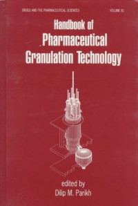 Image of Handbook of Pharmaceutical Granulation Technology