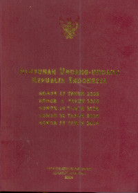 Image of Himpunan Undang-Undang Republik Indonesia Nomor 17 Tahun 2003, Nomor 1 Tahun 2004, Nomor 15 Tahun 2004, Nomor 32 Tahun 2004, Nomor 33 Tahun 2004