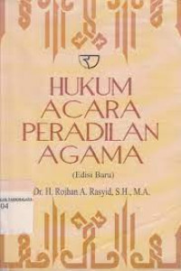 Image of Hukum Acara Peradilan Agama