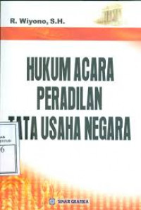 Image of Hukum Acara Peradilan Tata Usaha Negara