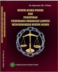 Image of Hukum Acara Pidana Dan Peraturan Perundang-Undangan Lainnya Mengindahkan Hukum Agama